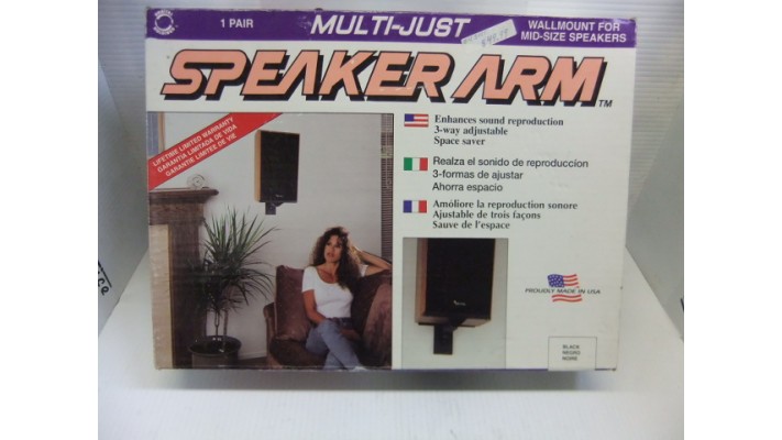 Multi Just Speaker Arm speaker wall mount.